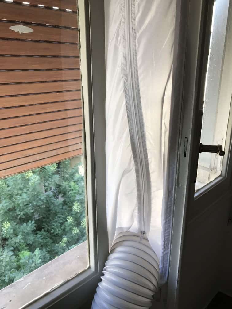 Klarstein Klimaanlage Fensterinstallation 